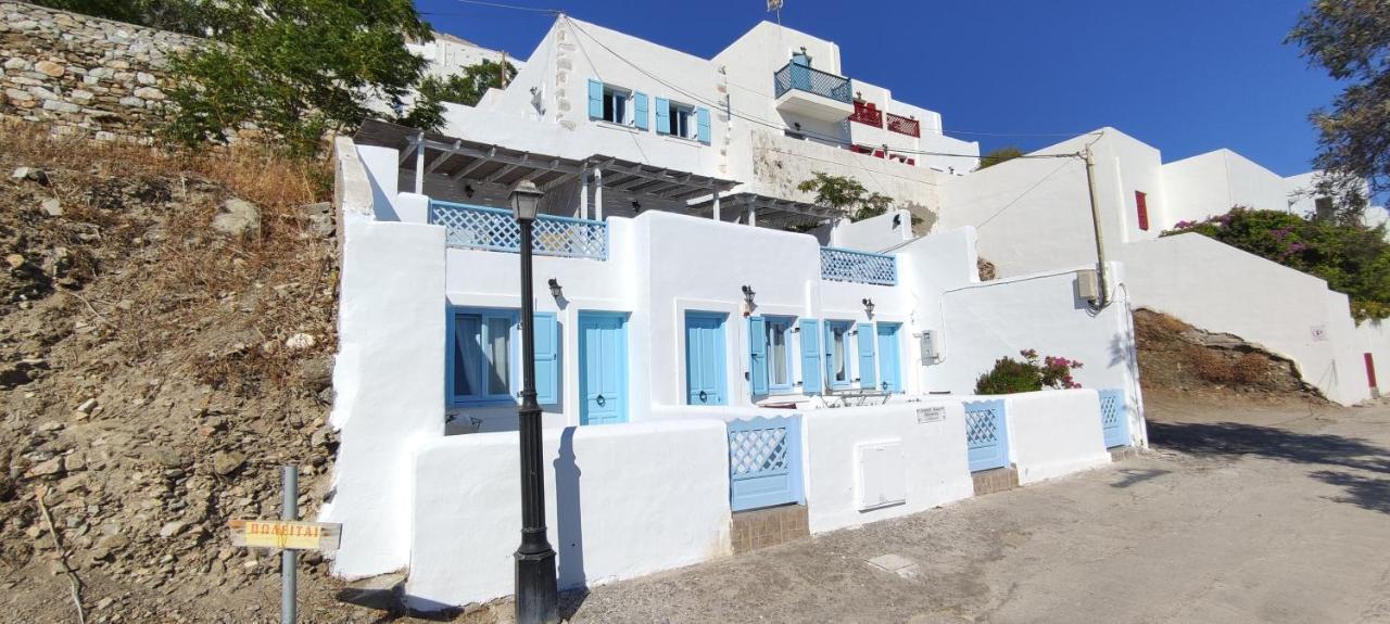 Asvestoti Mesonettes Blue Light Σιελ Μεζονετεs Hotel Pera Gyalos Exterior foto